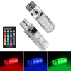 RGB Canbus Wedge Tail Light T10 W5W 5050 6 LED 