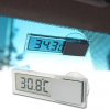 Прозрачный цифровой ЖК термометр на присоске
